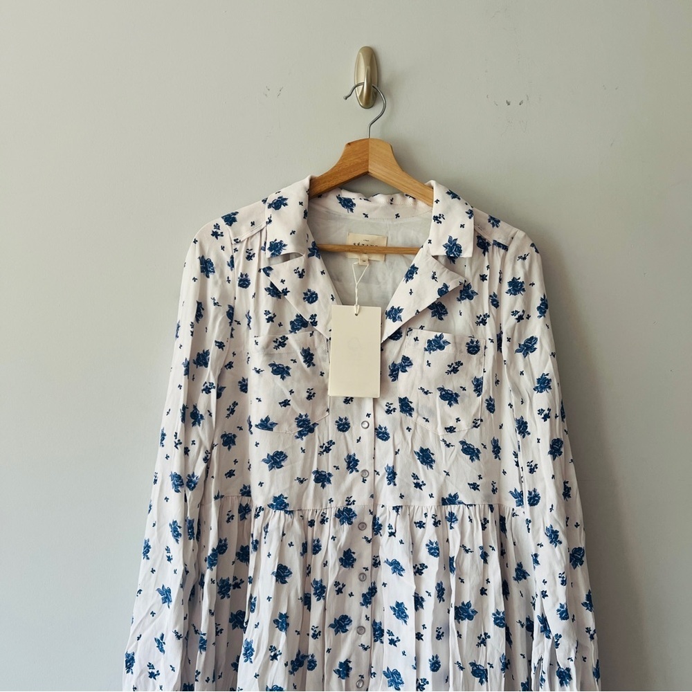 New Sezane Aurora Floral Dress Size 2​​ - Picture 3 of 7